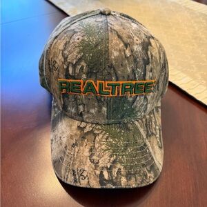 Real Tree Camo Hat. New with Tags
